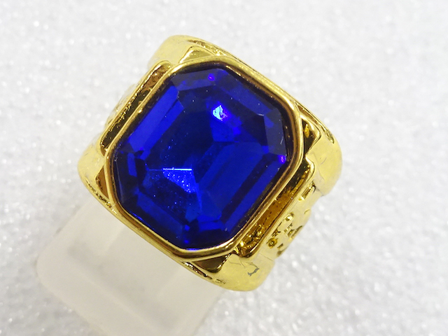 COLORED STONE FASHION RING / JP SIZE 13